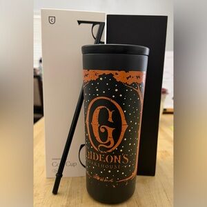 Gideon's Bakehouse Black and Orange Tumbler